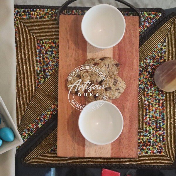 Triangular Beaded Placemat