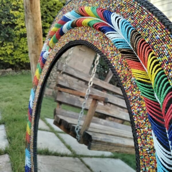 Leaf Design Pattern Mirror Leaf Design Pattern Mirror