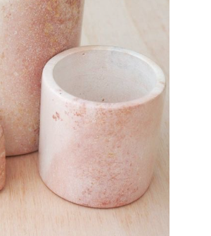 White Soapstone Cups White Soapstone Cups