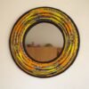 Golden Dawn Maasai Beaded Mirror