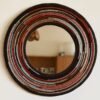 Handmade Red Beaded Mirror