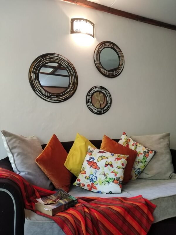 Trio Elegance Beaded Mirror Set - Classic Collection