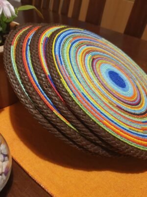 Multicolored Beaded Placemat