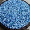 Blue Rain Maasai Beaded Placemat