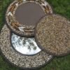 Earth Whisper Beaded Mirror & Mat Set