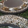 Earth Whisper Beaded Mirror & Mat Set