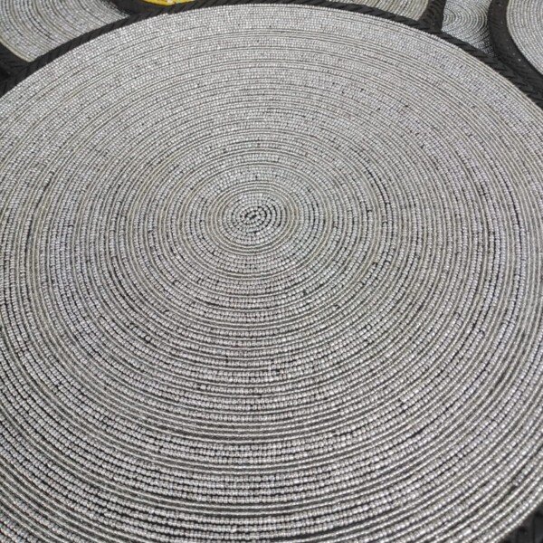 Pearl White Maasai Placemat