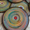 Rainbow Swirl Maasai Heritage Beaded Placemat