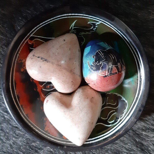 Heart of Kisii Soapstone Dish