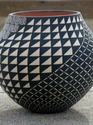 Soapstone Black Vase