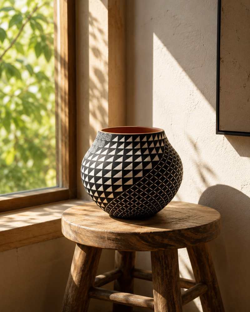 ChatGPT Image May 28, 2026, 08_08_12 AM Soapstone Black Vase