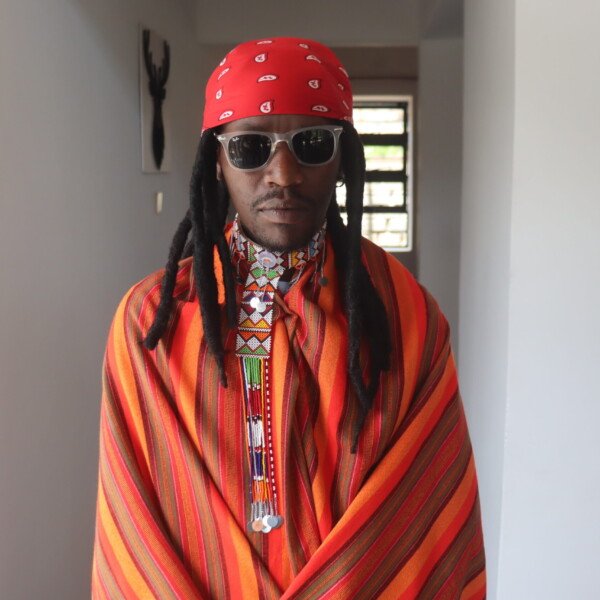 Classic Red Striped Maasai Blanket – Discounted Handmade African Wrap