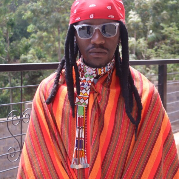 Classic Red Striped Maasai Blanket – Discounted Handmade African Wrap