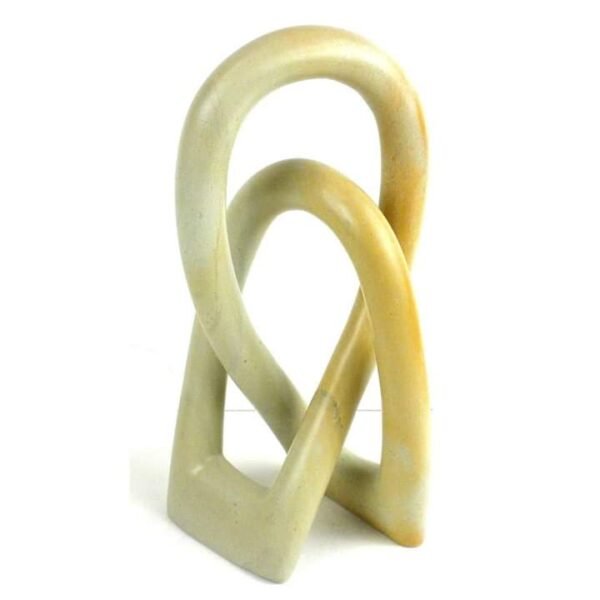 Harmony Loop Interlinked Soapstone Décor