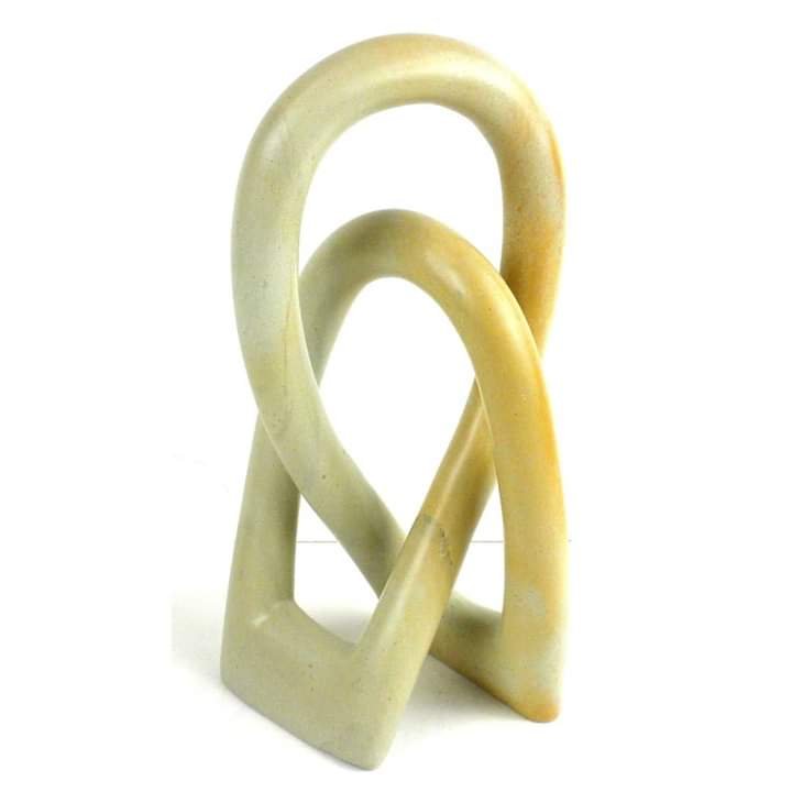 Harmony Loop Interlinked Soapstone Décor Harmony Loop Interlinked Soapstone Décor