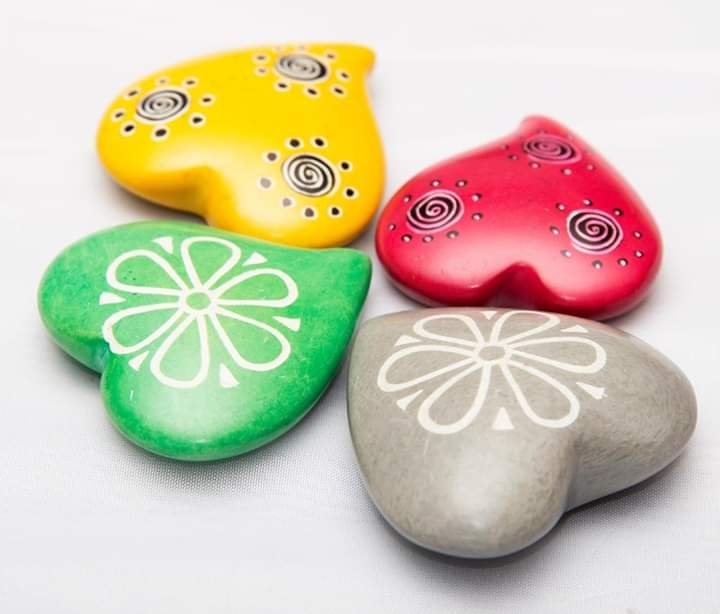 Eternal Embrace Soapstone Flat Heart Eternal Embrace Soapstone Flat Heart