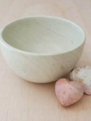White Soapstone Bowl White Soapstone Bowl