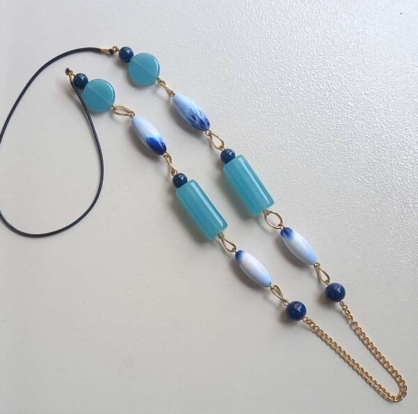 Azure Tide Drop Necklace